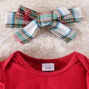 Sarafan cu body visiniu maneca lunga - baby reindeer mb1071-r2