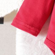 Sarafan cu body visiniu maneca lunga - baby reindeer mb1071-r2