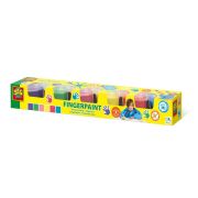 Set acuarele de pictat cu degetul 6 culori sa00315