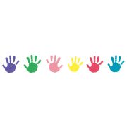 Set acuarele de pictat cu degetul 6 culori sa00315
