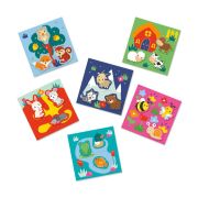 Set autocolante animale-unde locuiesc sa14401