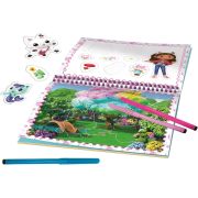 Set de colorat & desenat - gabby's dollhouse
