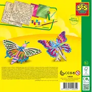 Set de decorat fluturi din lemn sa14035