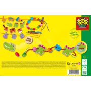 Set de insirat animale si margele din lemn  sa14800