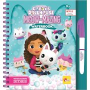 Waterbook: carte de colorat gabby's dollhouse & pisicute