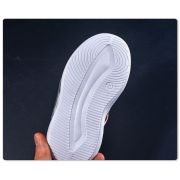 Adidasi albi cu roz ciclamen cu luminite md688-3-c