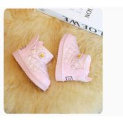 Cizme imblanite roz lucios - duck mbwn2470-c