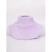 Guler de iarnă pentru fetițe - culoare mov cgl-0418g