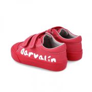 Tenisi canvas pentru copii Garvalin, rojo (Marime: 29) JEM242800-D-29