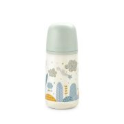 Biberon 270 ml tetină fiziologică SX Pro debit mediu verde Dreams JEM8426420083744