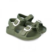 Sandale din cauciuc pentru copii Garvalin, militar (Marime: 30) JEM242870-B-30