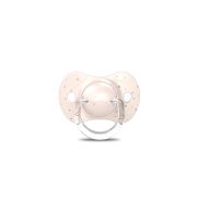 Set biberon 270ml + suzetă 0-6m + lănțișor Roz Gold Premium JEM8426420080231
