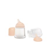 Set biberon anticolici 180 ml + tetină cu debit variabil + săculeț silicon Zero Zero Suavinex JEM8426420067409