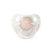 Suzetă anatomică din silicon, 2 buc 0-6 luni piersică Dreams JEM8426420083355