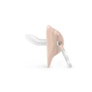 Suzetă anatomică din silicon, 2 buc 0-6 luni piersică Dreams JEM8426420083355