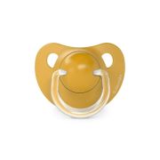 Suzetă anatomică din silicon, 2 buc 6-18 luni galben Dreams JEM8426420083300