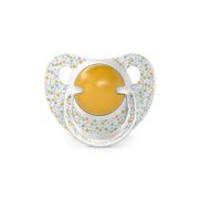 Suzetă anatomică din silicon, 2 buc 6-18 luni galben Dreams JEM8426420083300