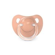 Suzetă anatomică din silicon, 2 buc 6-18 luni piersică Dreams JEM8426420083317