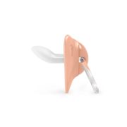 Suzetă anatomică din silicon, 2 buc 6-18 luni piersică Dreams JEM8426420083317