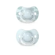 Suzetă fiziologică SX Pro din silicon, 2 buc 0-6 luni albastru Dreams JEM8426420083171