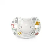 Suzetă fiziologică SX Pro din silicon, 2 buc 0-6 luni gri A walk in the park JEM8426420083195