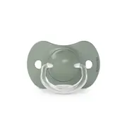 Suzetă fiziologică SX Pro din silicon, 2 buc 6-18 luni măslinie A walk in the park JEM8426420083140