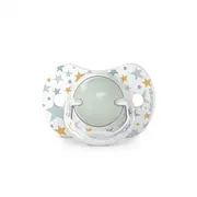 Suzetă fiziologică SX Pro din silicon, 2 buc 6-18 luni verde Dreams JEM8426420083126