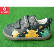Tenisi din piele pentru copii Garvalin, monstruleti, bleumarin (Marime: 20) JEM241309-A-20