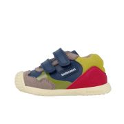 Adidasi Primii Pasi pentru Copii Biomecanics 241130, multicolori (Marime: 18) JEM241130-A-18