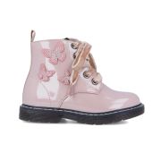 Cizmulite pentru fetite cu fluturasi, Garvalin, roz (Marime: 26) JEM241340-C-26