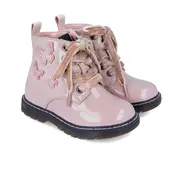 Cizmulite pentru fetite cu fluturasi, Garvalin, roz (Marime: 28) JEM241340-C-28