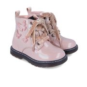 Cizmulite pentru fetite cu fluturasi, Garvalin, roz (Marime: 29) JEM241340-C-29