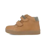 Ghete copii, piele naturala, maro, Garvalin (Marime: 21) JEM241315-B-21