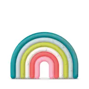 Inel de dentiție din silicon Curcubeu, multicolor, Suavinex JEM8426420079488