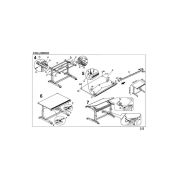 Set birou ergonomic hm collorido, inaltime reglabila, unghi inclinare ajustabil, mdf, alb si scaun birou hm gonzo 2, piele ecologica, mecanism de balans, 90 kg, roz drm10345