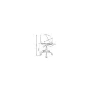 Set birou hm conti, rafturi, sertar, pal melaminat, 122x57x90 cm, stejar/gri si scaun pentru copii hm coco, piele ecologica, inaltime reglabila, 80 kg, alb drm10346
