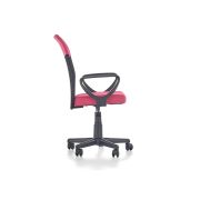 Set birou hm lima b1, cu usa si sertar, pal melaminat, 120x55x75 cm, stejar sonoma/alb si scaun copii hm timmy, ergonomic, inaltime reglabila, rotire 360 ˚,120 kg, roz drm10354