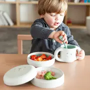 Set boluri pentru pr&acirc;nz gri Hygge Suavinex +4 luni JEM8426420069786