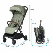 Carucior sport cu pliere automata coccolle beyla greenstone smb323031671