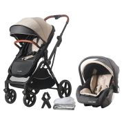 Carucior transformabil 3in1 coccolle amani sand beige smb323061844