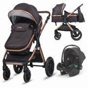 Carucior transformabil 3in1 coccolle melora diamond black smb322061560
