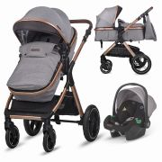 Carucior transformabil 3in1 coccolle melora moonlit grey smb322061571
