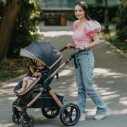 Carucior transformabil 3in1 coccolle melora moonlit grey smb322061571