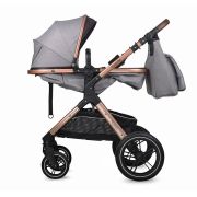 Carucior transformabil 3in1 coccolle melora moonlit grey smb322061571