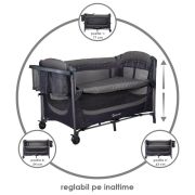Patut co-sleeper coccolle insieme greystone smb322060162