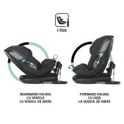 Scaun auto rotativ isize coccolle velsa jet black smb323085260