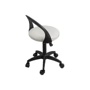 Scaun laborator off1020, rotativ, baza polipropilena, piele ecologica, inaltime ajustabila, 100 kg drm10361