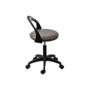 Scaun laborator off1020, rotativ, baza polipropilena, piele ecologica, inaltime ajustabila, 100 kg drm10361