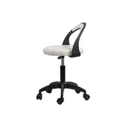 Scaun laborator off1020, rotativ, baza polipropilena, piele ecologica, inaltime ajustabila, 100 kg drm10361