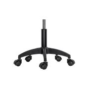 Scaun laborator off1020, rotativ, baza polipropilena, piele ecologica, inaltime ajustabila, 100 kg drm10361